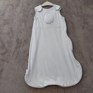 Nested Bean Zen Sack Classic Baby Sleep Sack Light Blue 100% Cotton